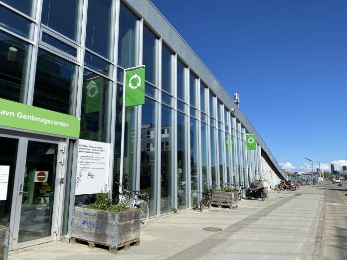 Sydhavn Genbrugscenters forhus